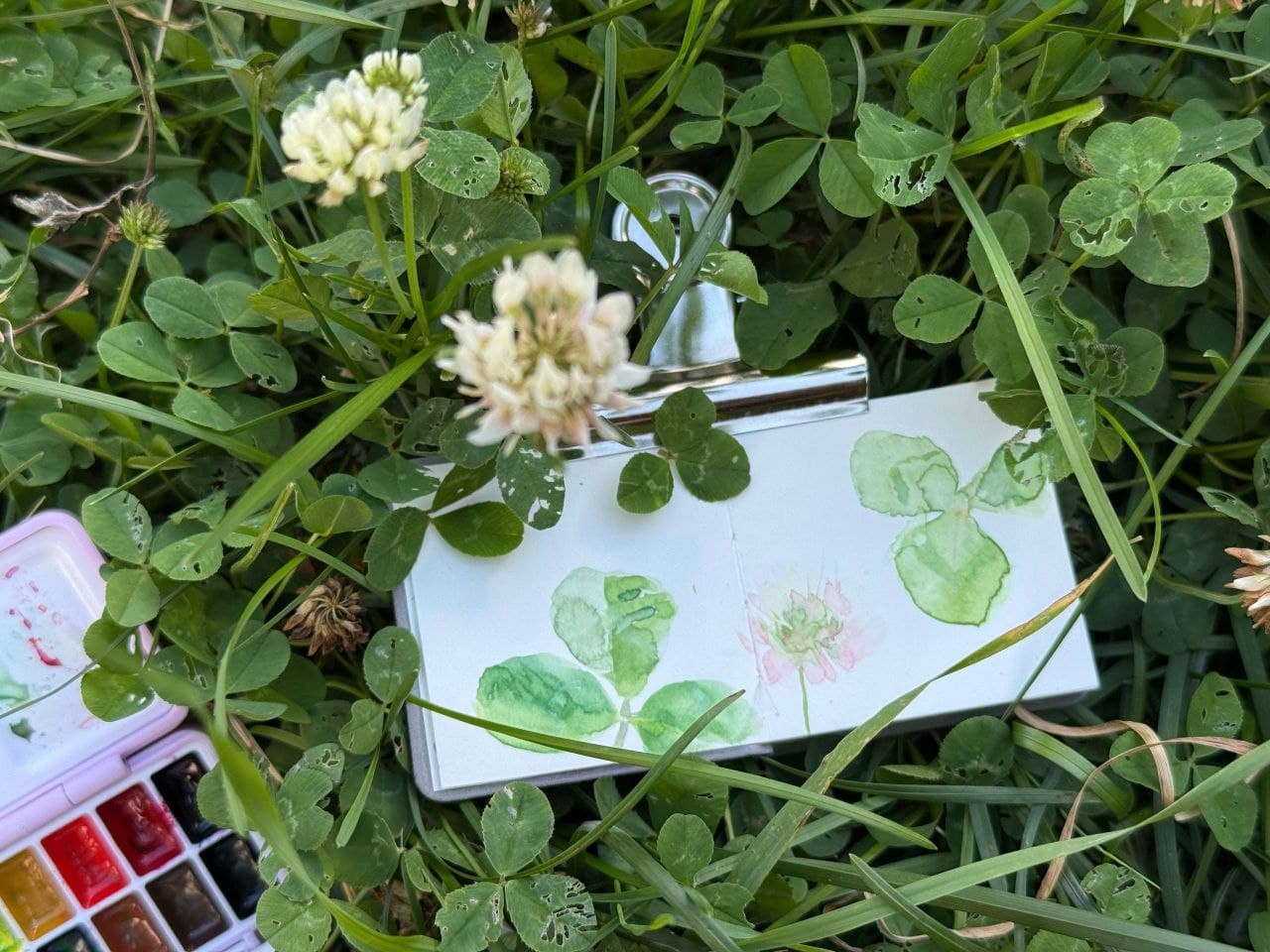 🎨 Мы уже показывали эту акварель, помните наши посты с выкрасками от Гульнары