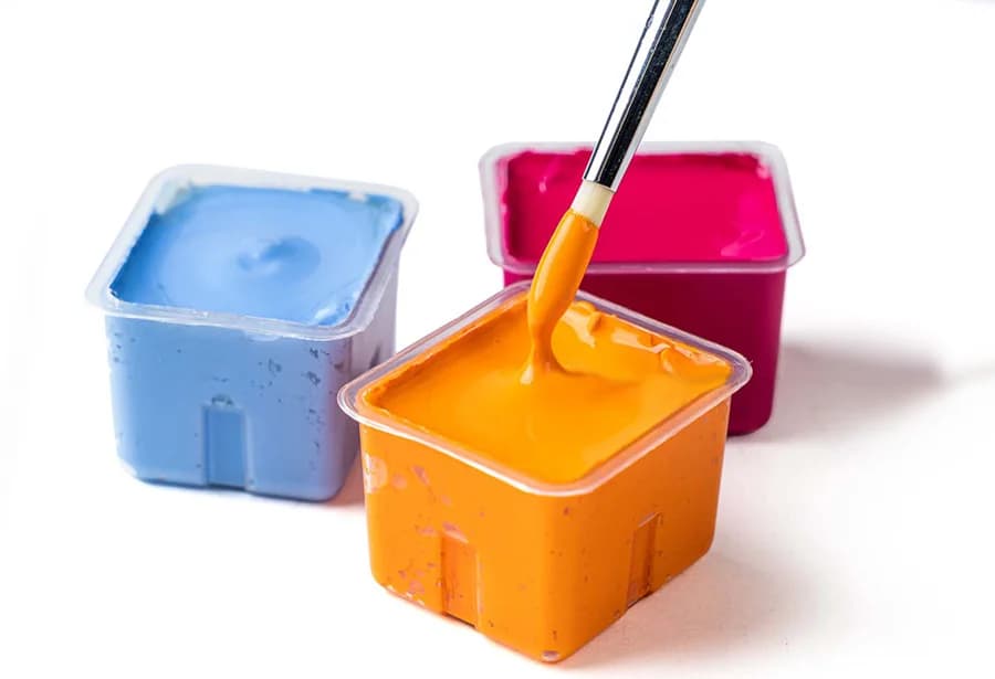 Набор гуашевых красок HIMI 4 шт. по 30 мл, ЧЕРНАЯ - view 2