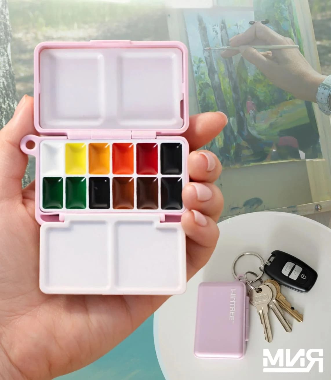 Набор акварельных красок MINI 12 цветов - view 2
