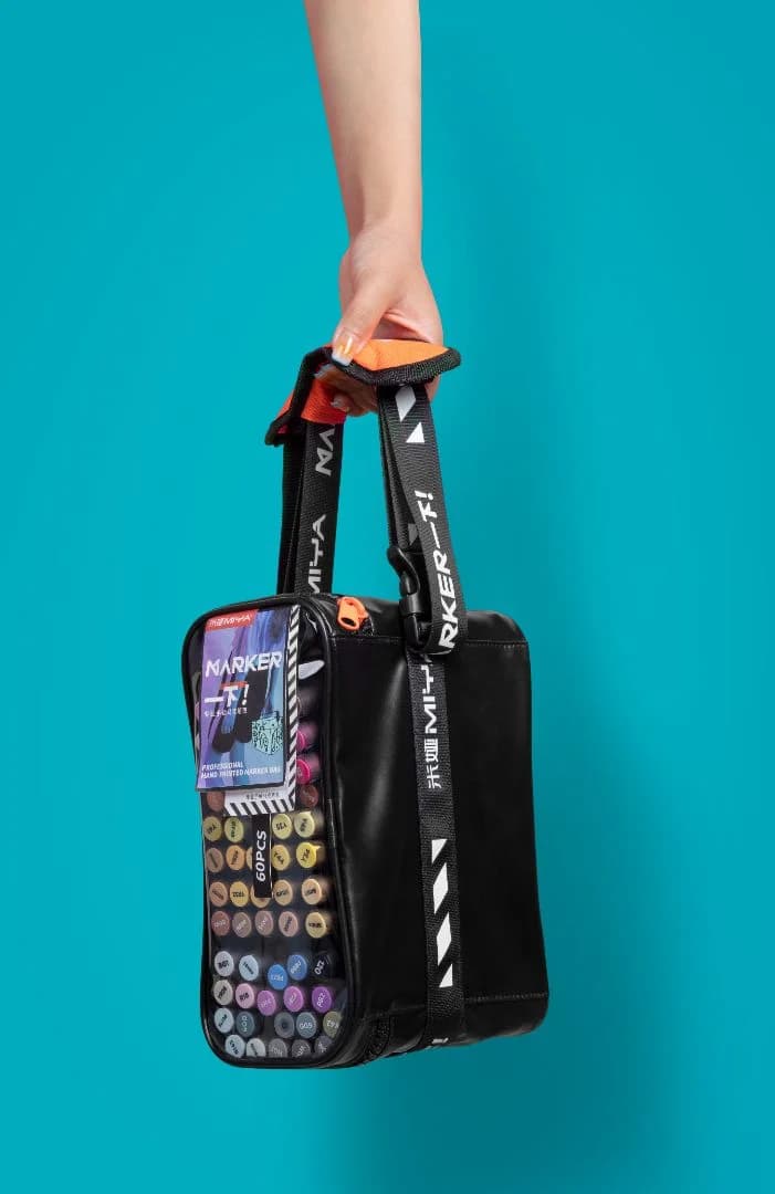 Алкогольные маркеры для скетчинга MIYA BAG 60 цветов - view 2